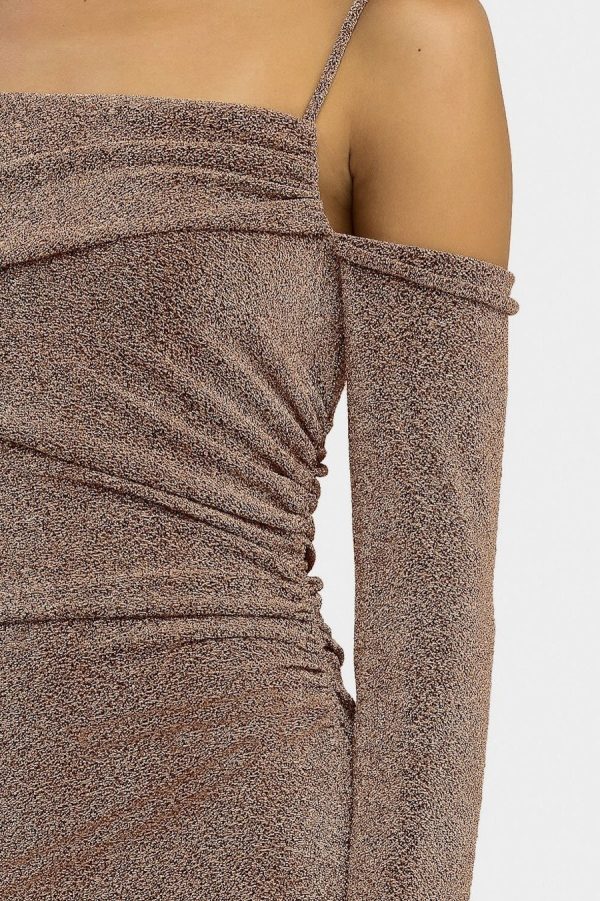 GIA LONG SLEEVE MIDI DRESS - Image 4